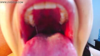 A stunning head and cum face