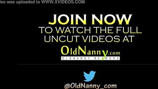 OLDNANNY Lusty Older Cougar Free Time With Vagina Finger Fuck and