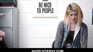 Perverted soak blonde Madison Haze teens knelt and paid her