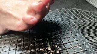 Cum twice After-workout Vehicle Turf Job Tease