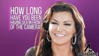 Hottie Long Boobed cougar Becky Bandini Gets Alex Legend's Cum