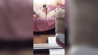 Selfie Masturbation Games with Mirror at Home Today - Hanna ZImmer