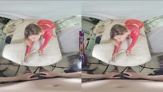 Stepmom spreads legs for stepson