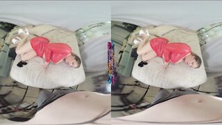 Stepmom spreads legs for stepson