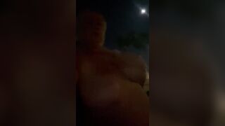 Risky Outdoor Play at Night with Lexus Lynn Summers