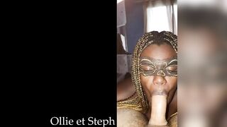 ollie and steph: my ebony fiance pumps my penis
