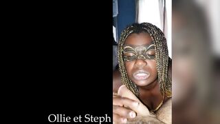 ollie and steph: my ebony fiance pumps my penis