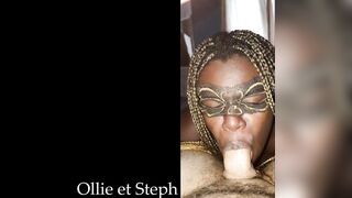 ollie and steph: my ebony fiance pumps my penis
