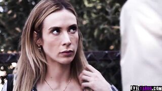 Super dauther Aiden Ashley let her stepdad uses her body