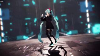 MMD - Tattoo Miku GimmeGimme Sex Dance [BY-Nella]