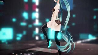 MMD - Tattoo Miku GimmeGimme Sex Dance [BY-Nella]