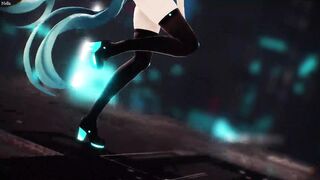MMD - Tattoo Miku GimmeGimme Sex Dance [BY-Nella]
