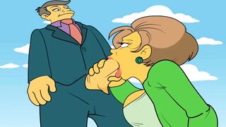|THE SIMPSONS| SEYMOUR GETS a FELLATIO FROM EDNA