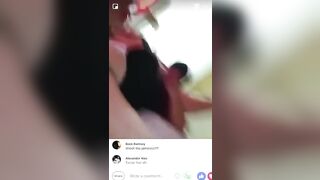 Licking Cunt on Fb Live