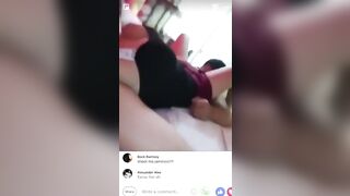 Licking Cunt on Fb Live
