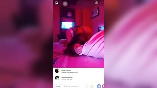 Licking Cunt on Fb Live