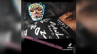 Fucking her Snatch with Rocky..she Gets Leaking Soak. Chocolate Black Twat for Me.