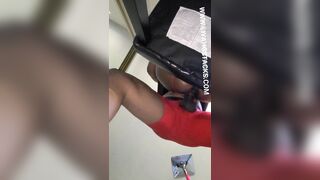 Fucking her Snatch with Rocky..she Gets Leaking Soak. Chocolate Black Twat for Me.