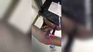 Fucking her Snatch with Rocky..she Gets Leaking Soak. Chocolate Black Twat for Me.