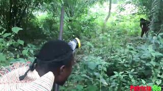 PATRICIA THE BBW 9JA NAILED BY THE BUSH HUNTER AT