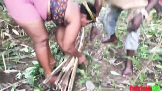 PATRICIA THE BBW 9JA NAILED BY THE BUSH HUNTER AT