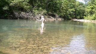 Cooling off inside the Creek