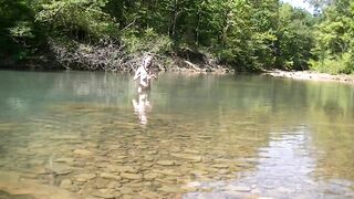 Cooling off inside the Creek