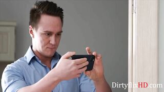 19 Year Old Caught Masturbating And Is Taken For An Anal Riding