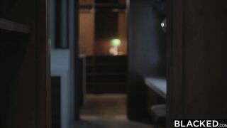 BLACKED Beautiful Gizelle can't resist her bodyguard's bbcs