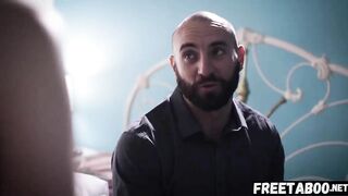 Creepy Uncle Blackmails goddess Niece To Nailed Him - Full