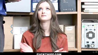 Strict Officer Fucks and Leaves Shoplifter