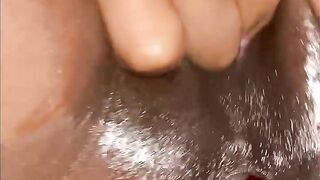 Having Fun with my Booty and trying to double penetration
