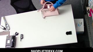 Teenagers shoplifters Aliya Brynn confession ended inside fucking to avoid