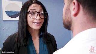 Guy fucks stepsister and secretary