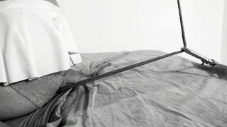 HOOTERS Fetish & Crotch Rope: your Struggle makes you Cum HARDER