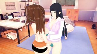 Diane x Hinata - Lesbo Anime - Seven Deadly Sins