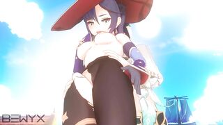 Mona Thighjob Creampie Genshin Impact Venti