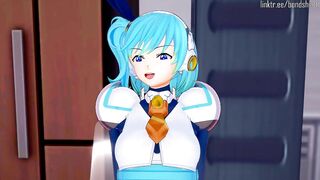 [STILLS+AUDIO] Thin, Big Titted, Tanned, it's an all Builds you could want Mega Man X DiVE Group Sex