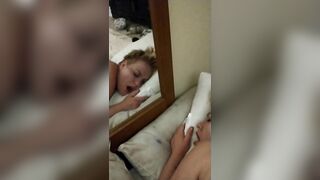 Submissive Housewife Takes Hard Anal Pounding with Vibrator into her Pussey