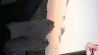 Sunset with Tetra Toes