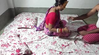 Raju Servant Fucks Young Sick Lover After Massaging Foot
