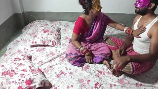 Raju Servant Fucks Young Sick Lover After Massaging Foot