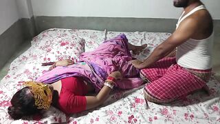 Raju Servant Fucks Young Sick Lover After Massaging Foot