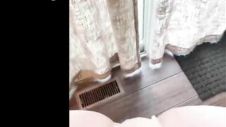 Squirt all over the Floor Morning Masturbation