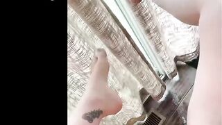 Squirt all over the Floor Morning Masturbation