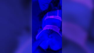 Fat Butt Gets Double Penetrated with Penis and Booty Plug