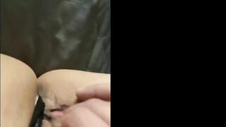 Slutty Amelia Touches her Swollen Cunt and Takes a Stranger's Penis Deep into her Throat - pov
