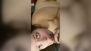 BBW Hispanic Blow Job