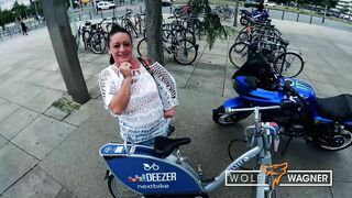 pov ALERT!! View me Plowed this CHUBBY cougar inside OUTDOOR and on my COUCH: Adrienne Kiss - WolfWagnerCom