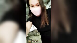 I Brought myself to a Squirt by Fucking my Butt inside an Abandoned House into the Forest